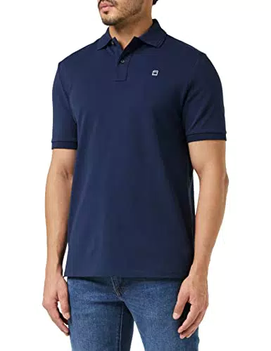 G-STAR RAW Dunda Polo da Uomo, Blu, S