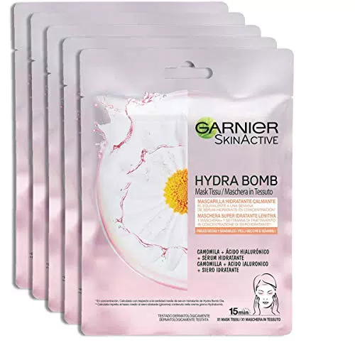 Garnier SkinActiveaschera in tessuto super-idratante e lenitiva Hydra Bomb