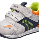 Geox B Rishon Boy, Scarpe Primi Passi Bimbo 0-24, Multicolore
