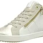 Geox D Blomiee, Scarpe da Ginnastica Donna, Light Gold