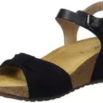 Geox D Diantha, Sandalo Donna, Nero