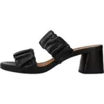 Geox D Genziana Mid, Sandali. Donna, Nero