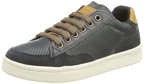 Geox J Djrock Boy, Scarpe da Ginnastica, Blu