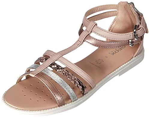 Geox J Sandal Karly Girl, Lt Rose