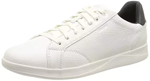 Geox U Kennet, Scarpe da Ginnastica Uomo, Bianco