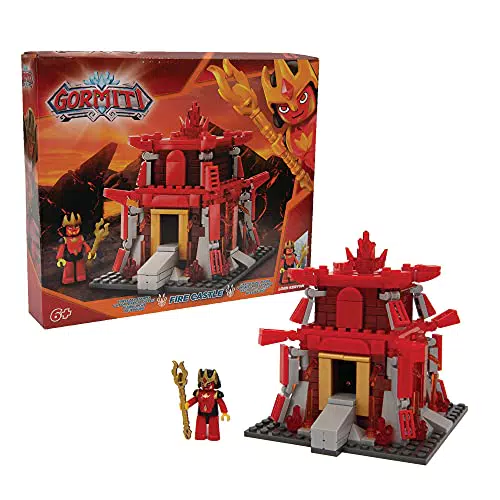 Gormiti - Set Costruzioni Fuoco con Mini Personaggio Incluso