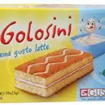 Gusparo Golosini Al Latte 8x25g Brioches Ripiene di Crema al Latte