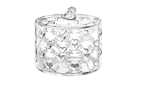 Guzzini Contenitore Piccolo con Coperchio Love, Trasparente