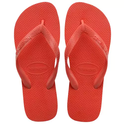 Havaianas Top, Infradito Unisex-Adulto, Rosso, 33/