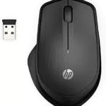 HP - PC Mouse Silent 280M Wireless, Tecnologia LED Blu