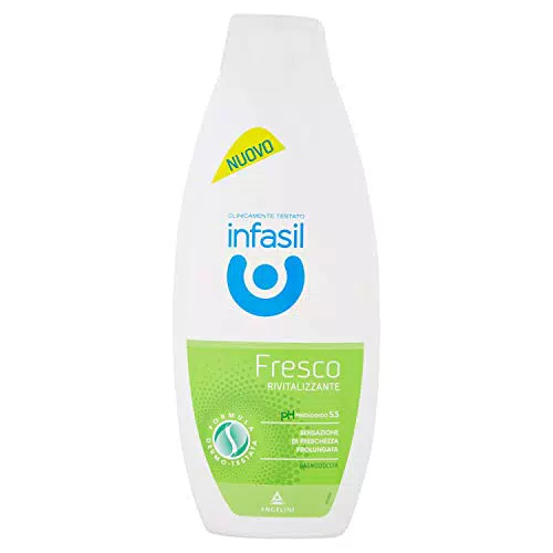 Infasil Bagnodoccia Fresco Rivitalizzante, Clinicamente Testato e Delicato sulla Pelle