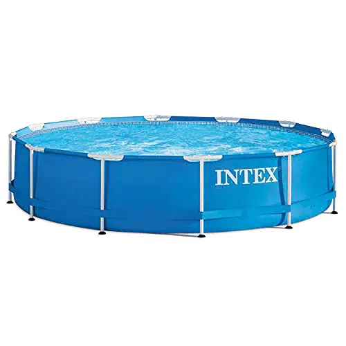 Intex Struttura In Metallo Piscina Tubolare Tondo, 366 x 76 cm