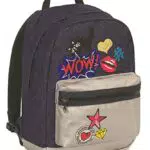 Invicta S.P.A. Zaino - Rise - Blu Patch - Tasca Porta Pc Padded - Americano 28 L