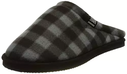 JACK&JONES FOOTWEAR Jfwjafar Check 2.0 Pantofola, Sandali Uomo