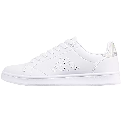 Kappa Limit Scarpe da ginnastica Unisex - Adulto, Bianco