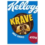 Kellogg's Choco Krave Cerali, Cioccolato al Latte, 410g