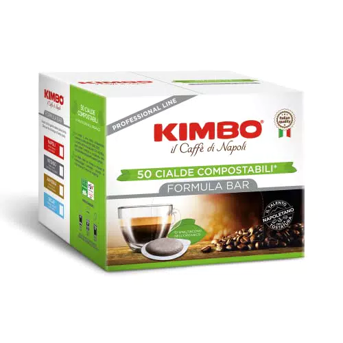 Kimbo Cialde Compostabili ESE Armonia - Confezione da 50 Cialde