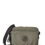 Kipling Abanu, Crossbody Donna, Green Moss, 7.5x20x13.5 cm