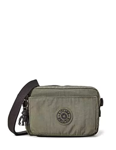 Kipling Abanu, Crossbody Donna, Green Moss, 7.5x20x13.5 cm