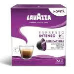 Lavazza, Espresso Intenso, 96 Capsule Compatibili con Macchine Nescafé Dolce Gusto