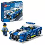LEGO 60312 City Police Auto della Poliziaet di Costruzione con Minifigure e Macchina Giocattolo per Bambini di 5+ Anni
