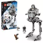 LEGO 75322 Star Wars AT-ST di Hoth con Minifigure di Chewbacca e Droideodellino del Film L'Impero Colpisce Ancora