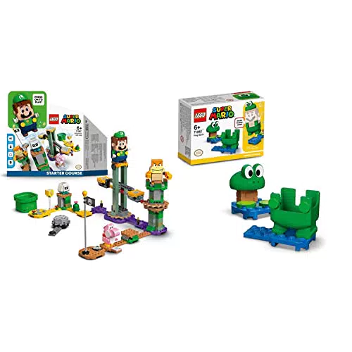 LEGO Super Mario Avventure di Luigi Starter Packet Giocattolo da Costruzione con Personaggi Interattivi