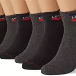 Levi's Cut Sport Logo 6p Ecom, Mid Grey/Black, 035 Uomo