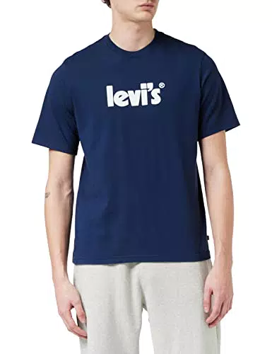 Levi's SS Relaxed Fit Tee Poster Logo Dress BL T-Shirt