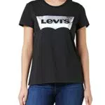 Levi's The Perfect Tee CAV Maglietta, Rainbow Gradient BW Caviar