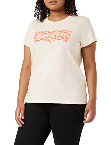 Levi's The Perfect Tee Geo BW Fill Peach Puree Maglietta