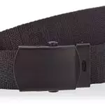 Levi's Tonal Tickfaw Web Belt Cintura, Regular Black