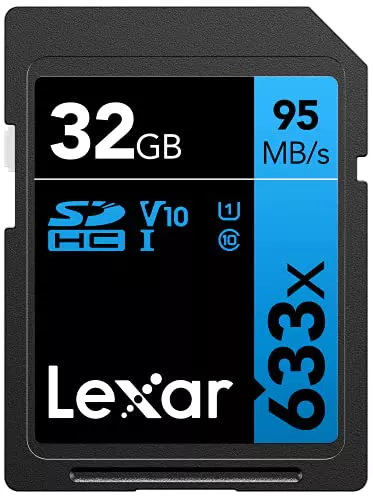 Lexar Professional 633x Scheda SD 32 GBcheda di Memoria SDXC UHS-I