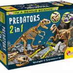 Lisciani Giochi- I'm a Genius Predators 2 in 1 Gioco Scientifico