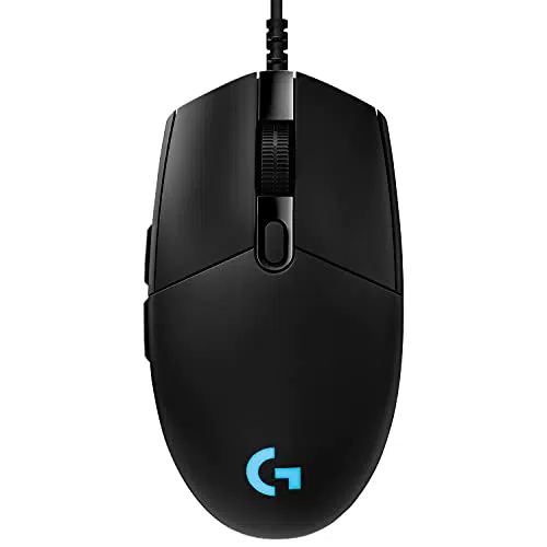 Logitech G PRO Mouse Gaming, Sensore HERO 25K, 25.600 DPI