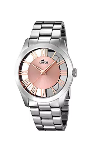 Lotus Orologio Analogico Quarzo Donna con Cinturino in Acciaio Inox 18122/1