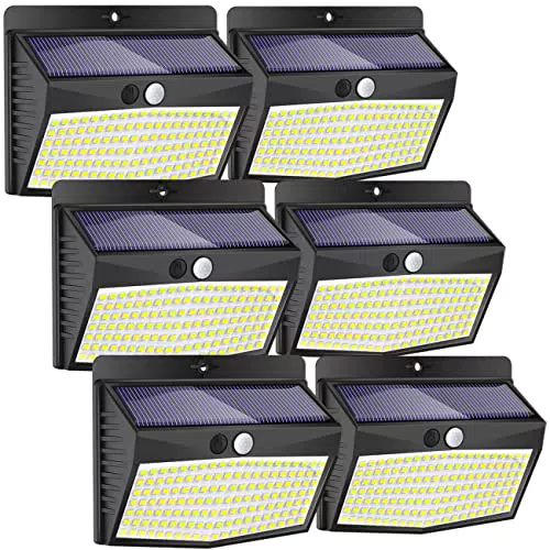 Faretti Solari a Led da Esterno con Sensore di Movimento