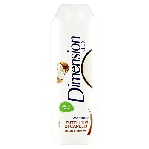 Lux Dimension Shampoo 2in1 New, Trasparente, Cocco, 250 Millilitro