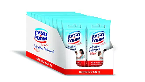 Lysoform On the Go, Megapack Salviettine Detergenti Mani