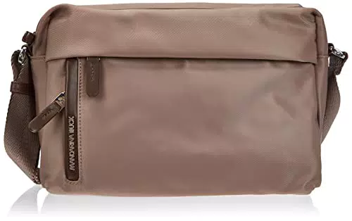 Mandarina Duck Hunter P10vct10, Borsa a Spalla Donna, marrone