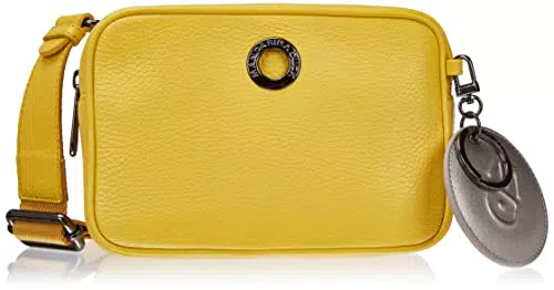 Mandarina Duck Borsa a Tracolla in pelle, giallo