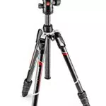 Manfrotto Befree Advanced Twist, Kit Treppiede da Viaggio con Testa Fluida e Chiusura Twist