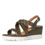 MARCO TOZZI Damen 2-2-88705-28 Leder Sandalette, Sandali con Zeppa Donna