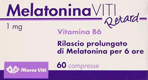 Marco Viti VVSO005 Melatonina Viti Retard - Rilascio Prolungato di Melatonina