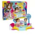 Me Contro Te - Cutie Doll Pista di Pattinaggio con Sofì e Luì Cutie Doll pattinano davvero con pattini inclusi e un magico gioco di luci