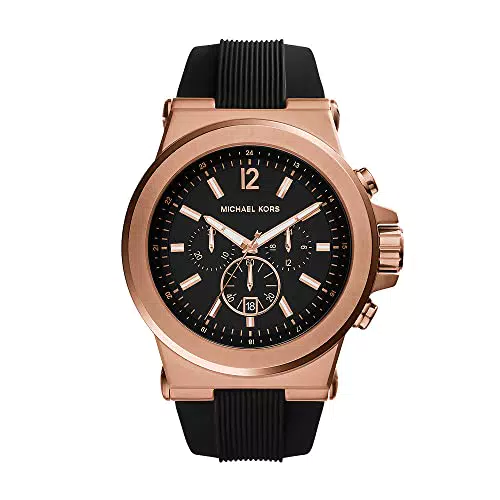 Michael Kors Orologio Cronografo Quarzo Uomo con Cinturino in Acciaio Inossidabile MK8184