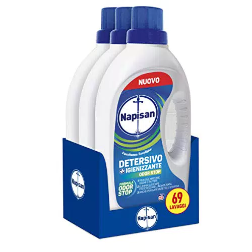 Napisan Detersivo Lavatrice Liquido Igienizzante Odor Stop