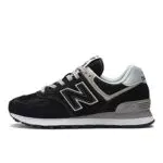 New Balance 574v3, Scarpe Donna, Black Grey White