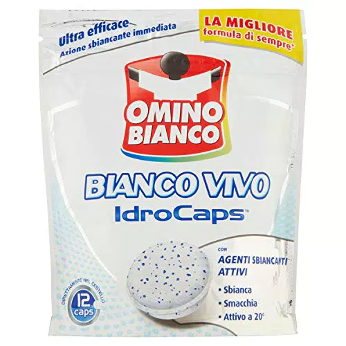 Omino Bianco - Additivo Lavatrice Bianco Vivo Idrocaps