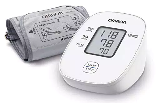 OMRON X2 Basic Misuratore di Pressione Arteriosa da Braccio Digitale - Apparecchio Automatico per Misurare la Pressione Sanguigna a Casa